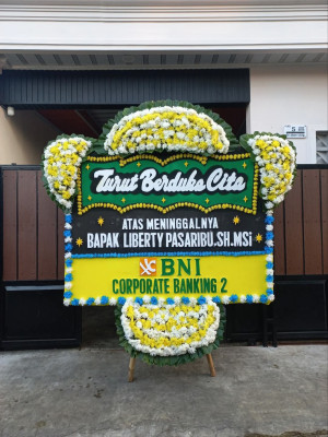 Papan Bunga Duka di Mauk