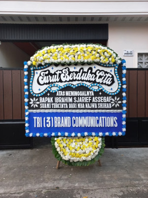 Papan Bunga Duka di Mauk